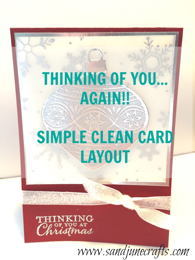 Thinking Of You At Christmas…Again!