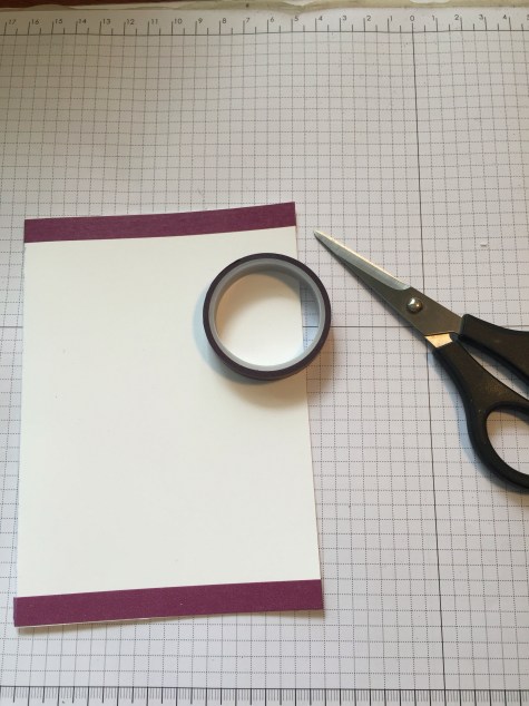 Just For You wash tape application