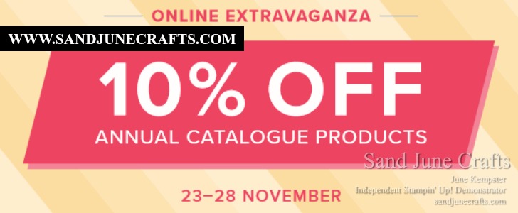 Stampin’ Up! Online Shopping&nbsp;Extravaganza
